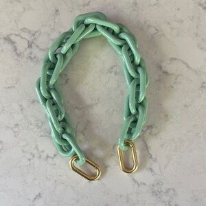 Clare V Mint Green Handbag Strap